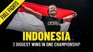 Indonesia's 3 Biggest Wins In ONE Championship