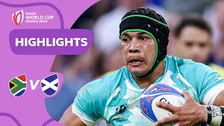 Springboks SUBLIME against Scots | South Africa v Scotland | Rugby World Cup 2023 Highlights