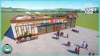 Planet Zoo Children's Learning Centre With Exhibits! - Stop Motion/speed build