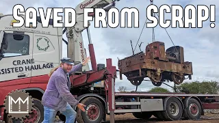 Rescuing an Abandoned locomotive from the Scrapyard!