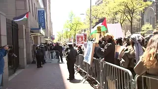 Columbia University holds virtual classes, more protesters arrested