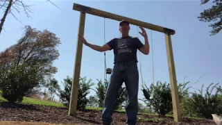 Easy DIY Swing Set