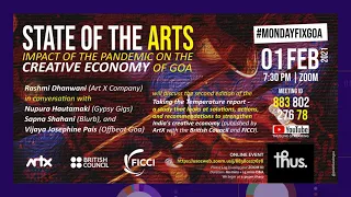 State Of The Arts - The impact of the Pandemic on the Creative Economy - Rashmi Dhanwani.