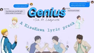 Genius | KiseKawa lyric prank ft new guests and the aftermath || Haikyuu X KNB texts✨