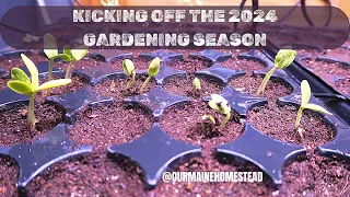 Kicking Off The 2024 Gardening Season in Northern Maine // What We're Planning to Put in The Garden