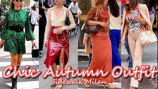 October’s Cozy Elegance | How to Dress Chic & Elegant During Fall Season | Milan Streetstyle