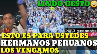 ¡HERMOSO GESTO! ARGENTINA DEDICA TRIUNFO ante AUSTRALIA a PERÚ ¡ESTO FUE POR TI HERMANO!