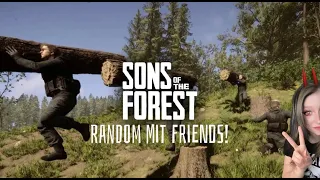 SONS OF THE FOREST 🌲🌳 Chillen mit der GANG & der etwas andere ELCHTEST 😂 Let´s Play