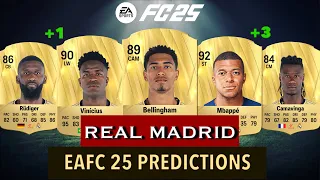 EAFC 25 / REAL MADRID PLAYER RATINGS / (FIFA 25) 🔥 ft. Bellingham, Mbappe, Vinicius…