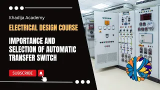 Importance and Selection of Automatic Transfer Switch