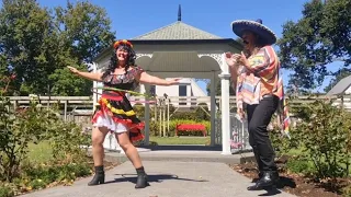 Cinco de Mayo - Festive Hula Hoop Dance By Joy Donaldson ft. Michael