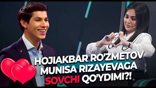 HOJIAKBAR RO'ZMETOV MUNISA RIZAYEVAGA SOVCHI QO'YDIMI?!  (EXCLUSIVE INTERVYU)