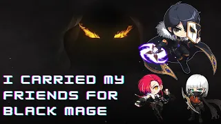 GMS Kronos - I carried my friends for Black Mage