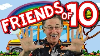 Friends of 10 | Learn to Add | Math Song for Kids | Addition Song | Jack Hartmann