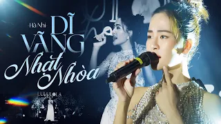 DĨ VÃNG NHẠT NHÒA (PHỐI MỚI 2023) - HÀ NHI live at #Lululola