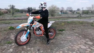 Клип про мотоцикл Geon terra X 250 pro (21/18)