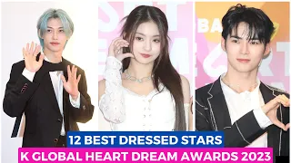 12 Best Dressed Stars At The The K Global Heart Dream Awards 2023