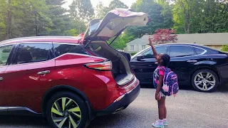 Adjust Opening Height of Power Liftgate. Nissan Murano Trunk