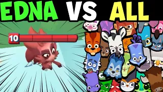 EDNA 1vs1 EVERY CHARACTER | THE BEST SQUAD CHARACTER?! | Zooba Olympics