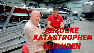 Boots-Abzocker: Miese Makler, falsche Motorstunden, stinkende Batterie. Katastrophen beim Bootskauf