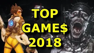 The 10 Best Selling Games of 2018 are SURPRISING!