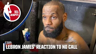 I don't get it - LeBron's reaction to no-call at the end of regulation vs. the Celtics | NBA on ESPN