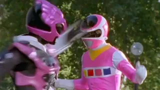 Power Rangers In Space - A Rift in the Rangers - Power Rangers vs Psycho Pink