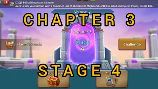 VERGEWAY CHAPTER 3 STAGE 4 | LORDS MOBILE |