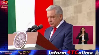 Discurso de AMLO en el desfile cívico militar del 212 Aniversario del Grito de Independencia