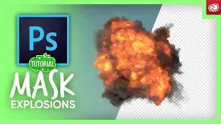 How to mask out explosions! (Photoshop)