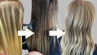 How To Fix - Streaky Roots To Sandy Balayage