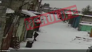 Видео взрыва в Нерюнгри