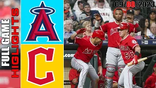 Los Angeles Angels vs Cleveland Guardians FULL GAME HIGHLIGHTS  [TODAY] September 08, 2023