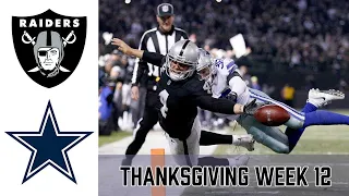 Thanksgiving Football Las Vegas Raiders vs Dallas Cowboys Halftime Highlights | 2022 NFL | Week 12