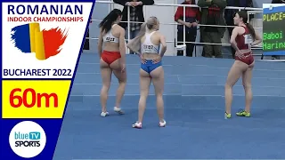 60m Final • 2022 Romanian Indoor Championships ᴴᴰ