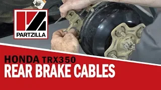 Honda Rancher 350 Rear Brake Cable Replacement | Partzilla.com