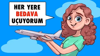 Uçakta Doğdum - Bu Nedenle İstediğim Her Yere Bedava Uçabiliyorum - İşte Benim Hikayem