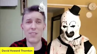 David Howard Thornton & Art The Clown - Talk about the gory bedroom scene - Terrifier 2