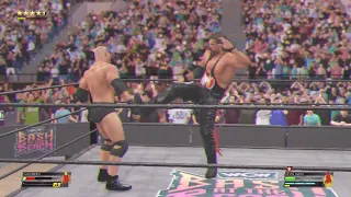 WWE 2K22 Goldberg vs Kevin Nash