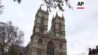 Bells ring at Westminster Abbey to welcome the new Royal prince