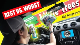 Testing the best and worst car air fresheners