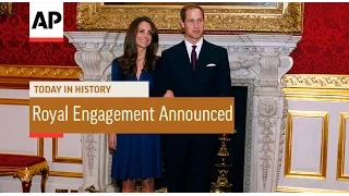 Royal Engagement Announced - 2010  | Today in History | 16 Nov 16