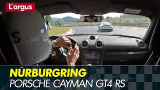 2023 Porsche Cayman GT4 RS Nurburgring battle vs 911 GT3 (part 1)