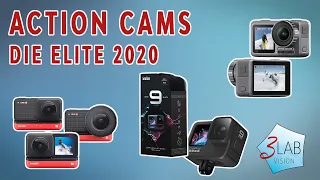 Insta 360, Hero 9 black und DJI Osmo Action im Vergleich. Welche ist die beste Action Cam 2020?