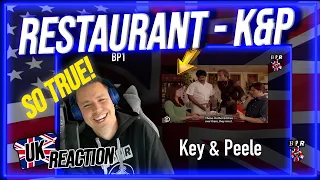 Key and Peele The Most Stressful Restaurant Experience Ever | BRITS REACTION