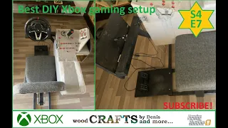 [S4] DIY FS19 Xbox gaming setup E7 - Gaming seat and console attaching  #DIY#FS19#Setup