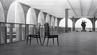 Os interiores projetados entre 1959 a 1970 para o Palácio Itamaraty, em Brasília