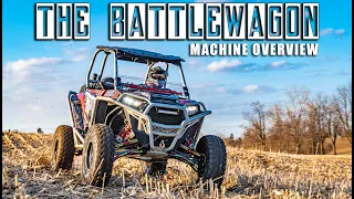 Polaris RZR XP Turbo Battlewagon - Machine Walk Around & Modification Overview - SXS/UTV TechTalk