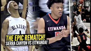 Sierra Canyon vs Etiwanda EPIC REMATCH Ended W/ CRAZY GAME WINNER In Regional Finals!