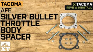 2016-2022 3.5L Tacoma AFE Silver Bullet Throttle Body Spacer Review & Install